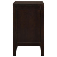 Carlton - 2-Drawer Nightstand - Cappuccino