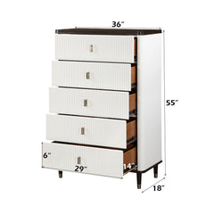 Carena - Chest - White & Brown