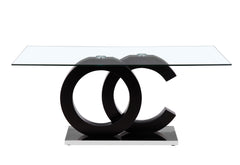 D2207 - 5 Piece Dining Room Set (D2207 Dining Table With 4 D915 Dining Chairs) - Gray