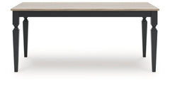 Brenkerton - Rectangular Dining Room Table - Grayish Brown / Black