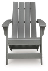 Cove Beach - Adirondack Chair - Gray
