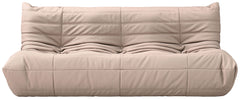 Relax - Vegan Leather 77.75" Upholstered Sofa - Tan