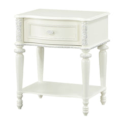 Dorothy - Nightstand With 1 Drawer - Ivory