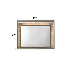 Skylar - Mirror With LED - Dark Champagne