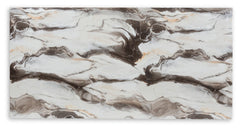 Jeshina - Dining Table - Dark Brown / Beige