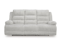 Rhines Falls - 2 Pc. - Power Reclining Sofa And Loveseat - Alloy