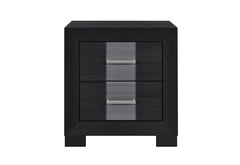 Optimus - 4 Piece Bedroom Set (Full Bed, Dresser, Mirror, Nightstand) - Black