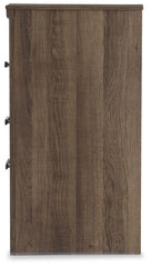 Juararo - Two Drawer Night Stand - Dark Brown