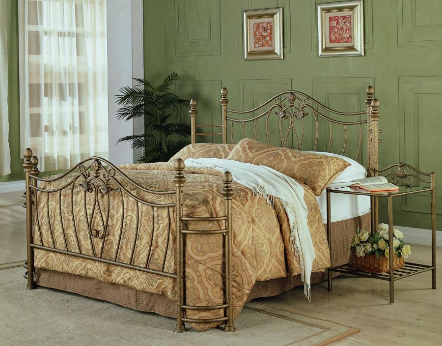 Sydney Gold Queen Headboard / Footboard - MyWaynesHome #