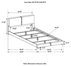 Conner Black Queen Bed - MyWaynesHome #