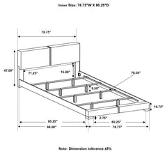 Conner Brown Eastern King Bed - MyWaynesHome #