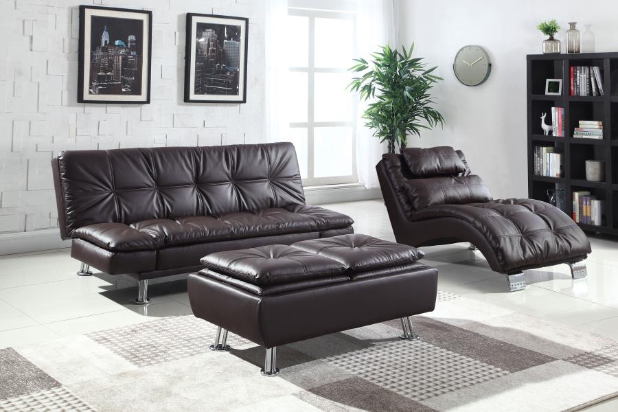 Dilleston Brown Sofa Bed - MyWaynesHome #