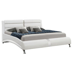 Jeremaine White Eastern King Bed - MyWaynesHome #