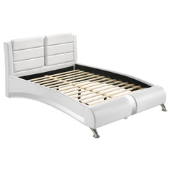 Jeremaine White Eastern King Bed - MyWaynesHome #