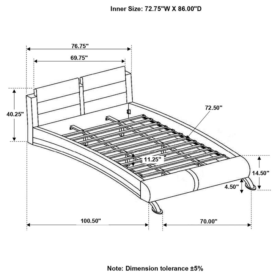 Jeremaine White California King Bed - MyWaynesHome #