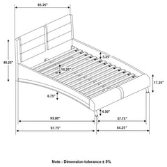 Jeremaine Black Queen Bed - MyWaynesHome #