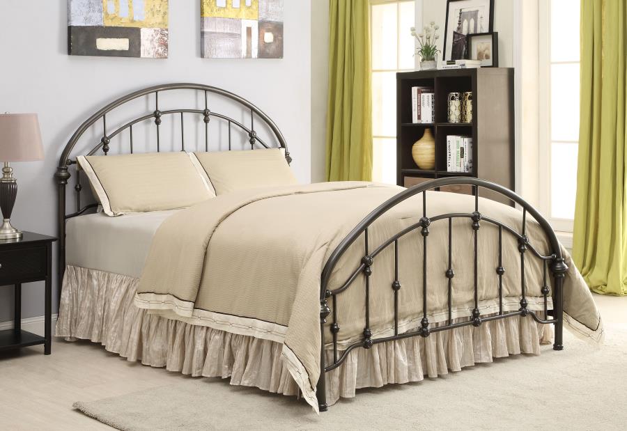 Rowan Brown Eastern King Bed - MyWaynesHome #