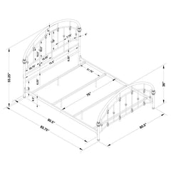 Rowan Brown Eastern King Bed - MyWaynesHome #