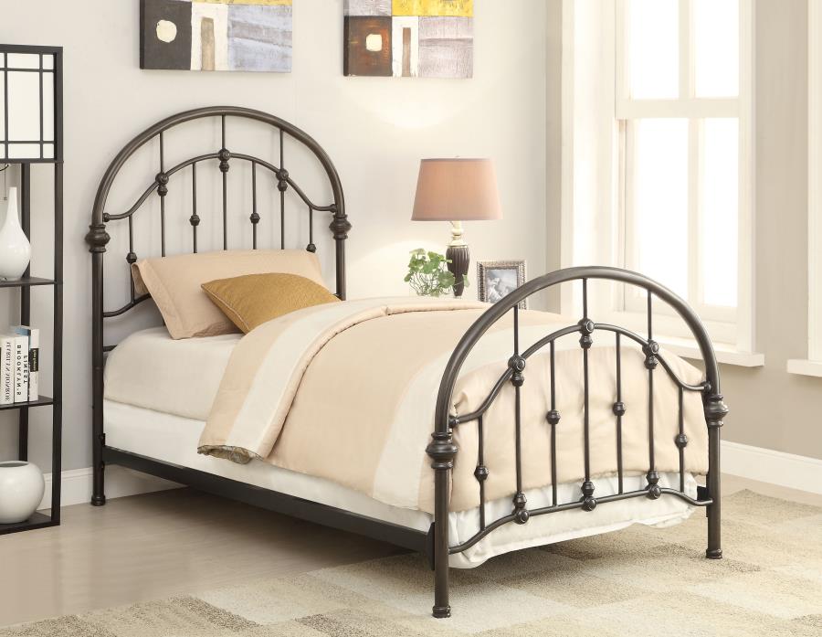 Rowan Brown Twin Bed - MyWaynesHome #