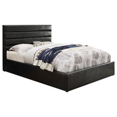 Riverbend Black Eastern King Storage Bed - MyWaynesHome #