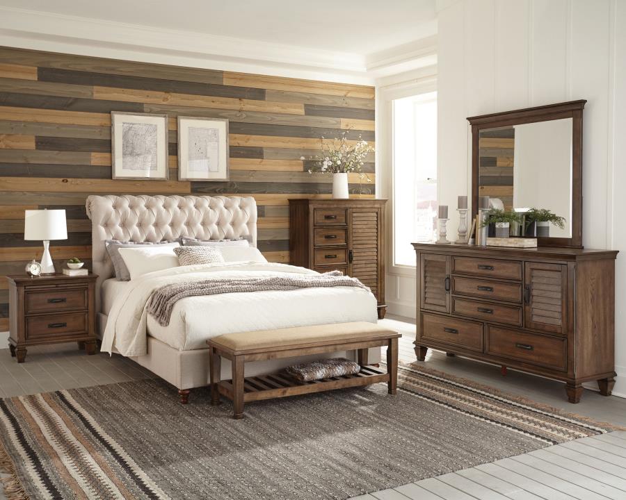Devon Beige Eastern King Bed - MyWaynesHome #