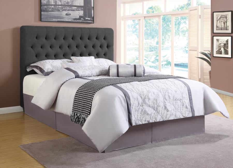 Chloe Grey Queen Bed - MyWaynesHome #