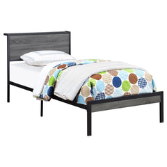 Ricky Grey Twin Bed - MyWaynesHome #