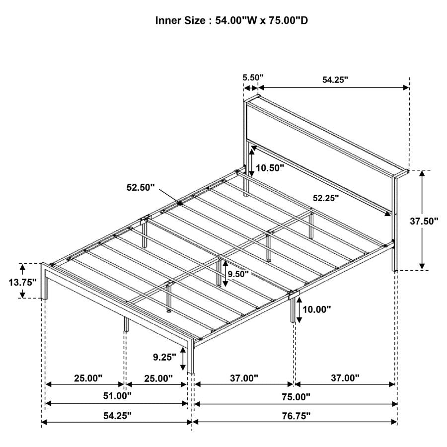 Ricky Brown Full Bed - MyWaynesHome #