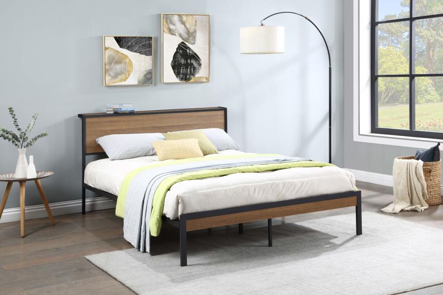 Ricky Brown Queen Bed - MyWaynesHome #