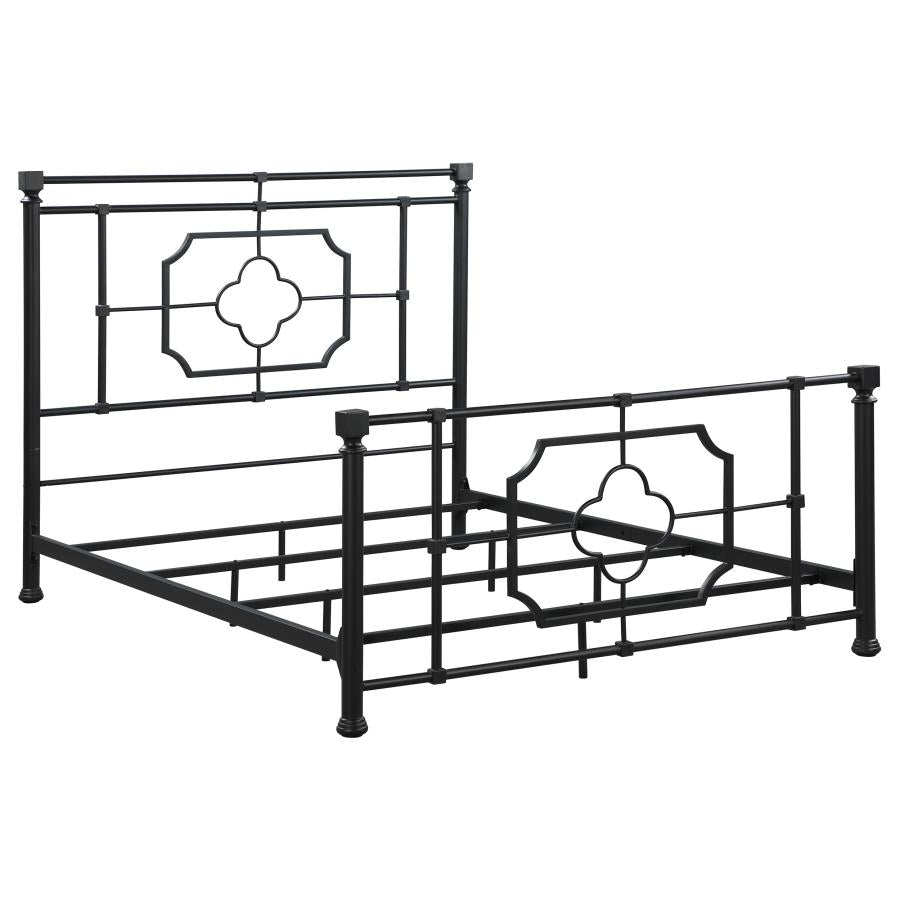 Paskay Black Eastern King Bed - MyWaynesHome #