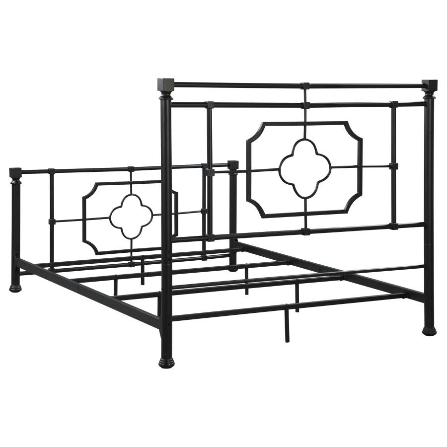 Paskay Black Eastern King Bed - MyWaynesHome #