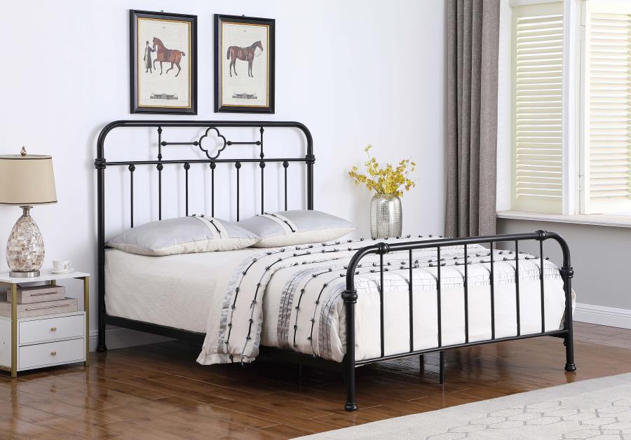 Packlan Black Eastern King Bed - MyWaynesHome #