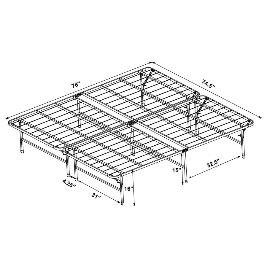 Mabel Black Eastern King Platform - MyWaynesHome #