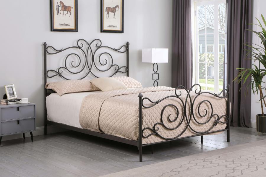 Parleys Brown Eastern King Bed - MyWaynesHome #