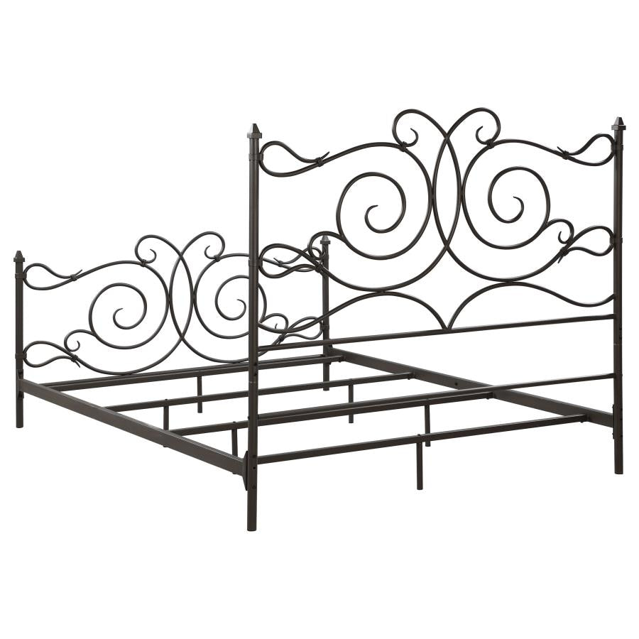 Parleys Brown Eastern King Bed - MyWaynesHome #