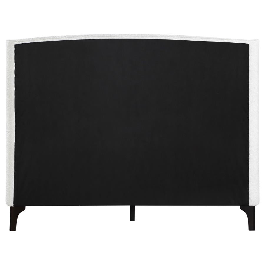 Mosby White Eastern King Bed - MyWaynesHome #