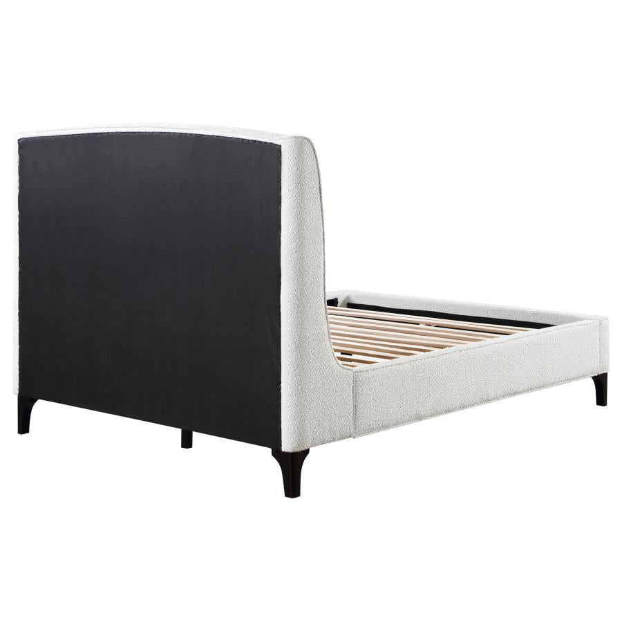 Mosby White Eastern King Bed - MyWaynesHome #