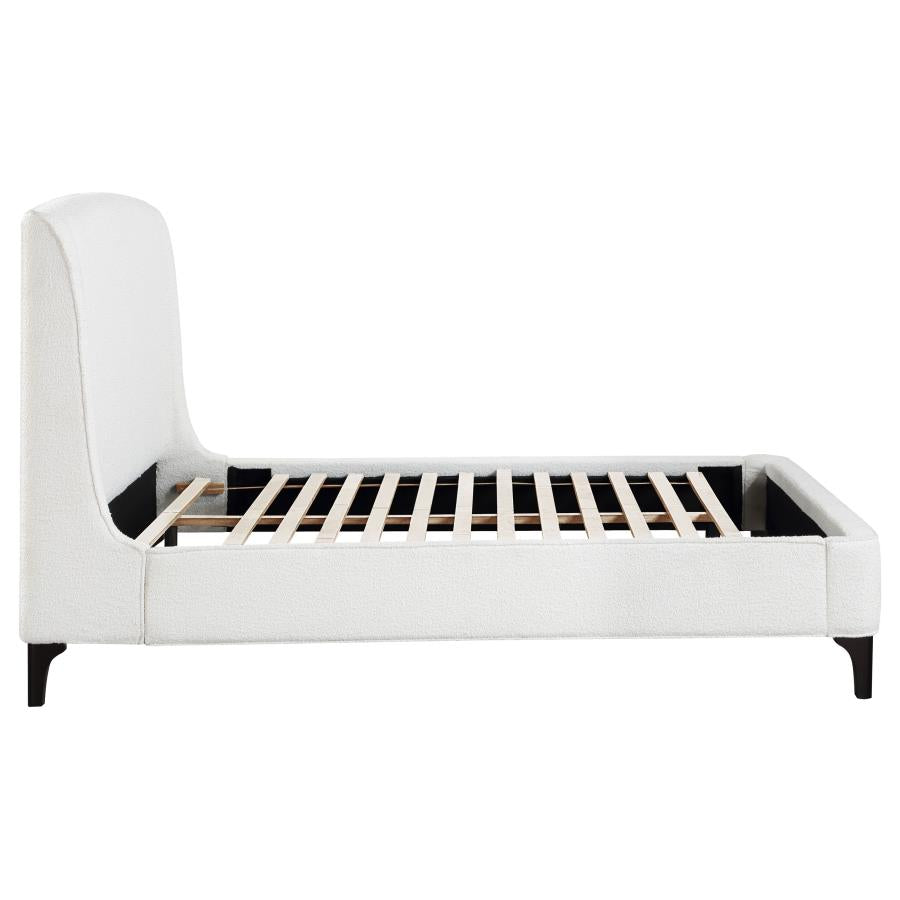 Mosby White Eastern King Bed - MyWaynesHome #