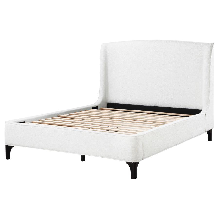 Mosby White Queen Bed - MyWaynesHome #