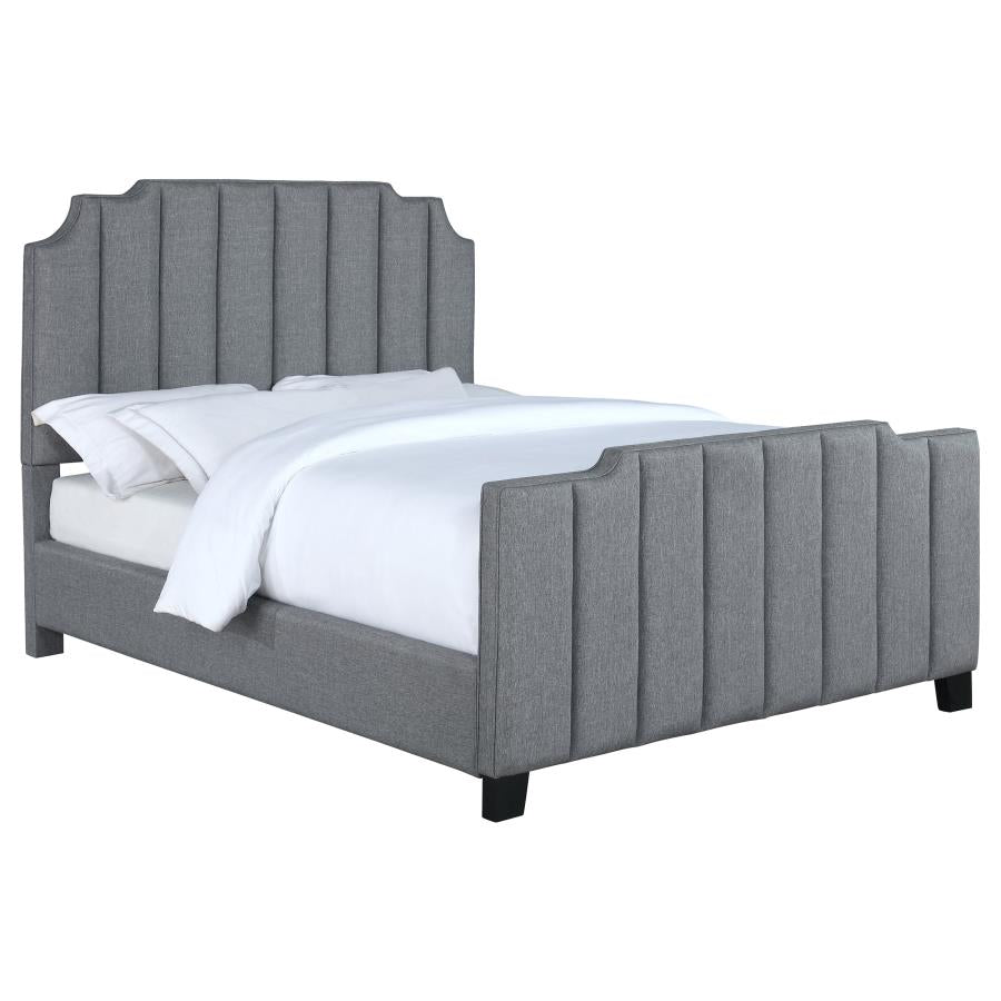 Fiona Grey Eastern King Bed - MyWaynesHome #