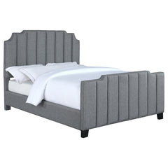 Fiona Grey Eastern King Bed - MyWaynesHome #
