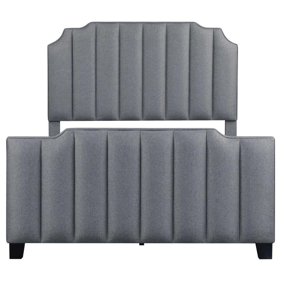 Fiona Grey Eastern King Bed - MyWaynesHome #