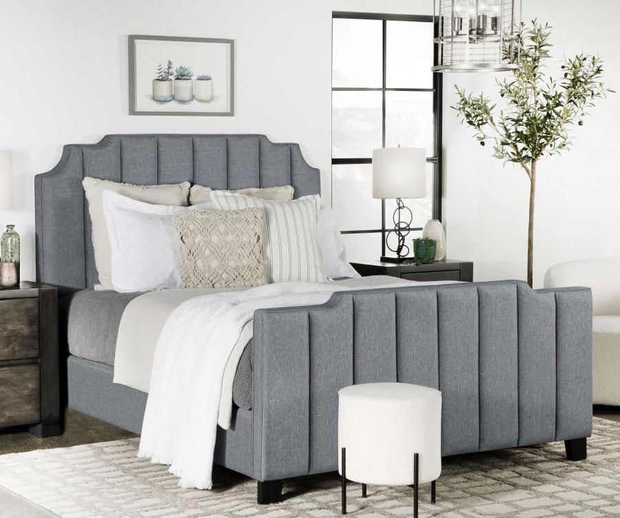 Fiona Grey Queen Bed - MyWaynesHome #