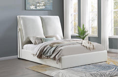 Gwendoline White Eastern King Bed - MyWaynesHome #