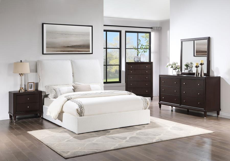 Gwendoline White Eastern King Bed - MyWaynesHome #