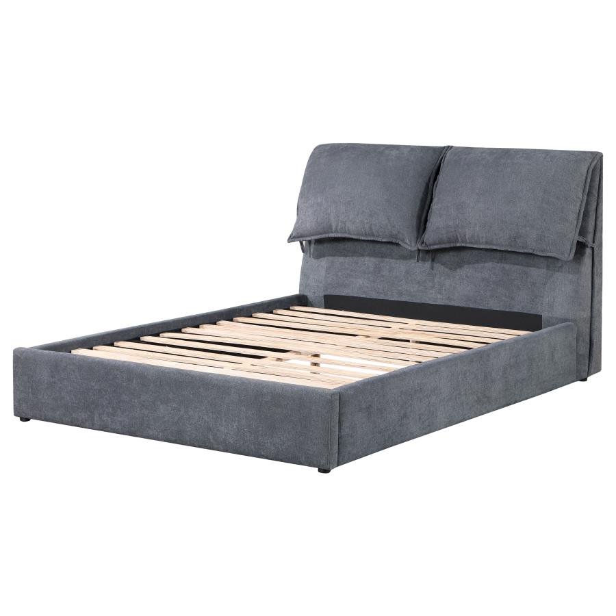 Laurel Grey Queen Bed - MyWaynesHome #