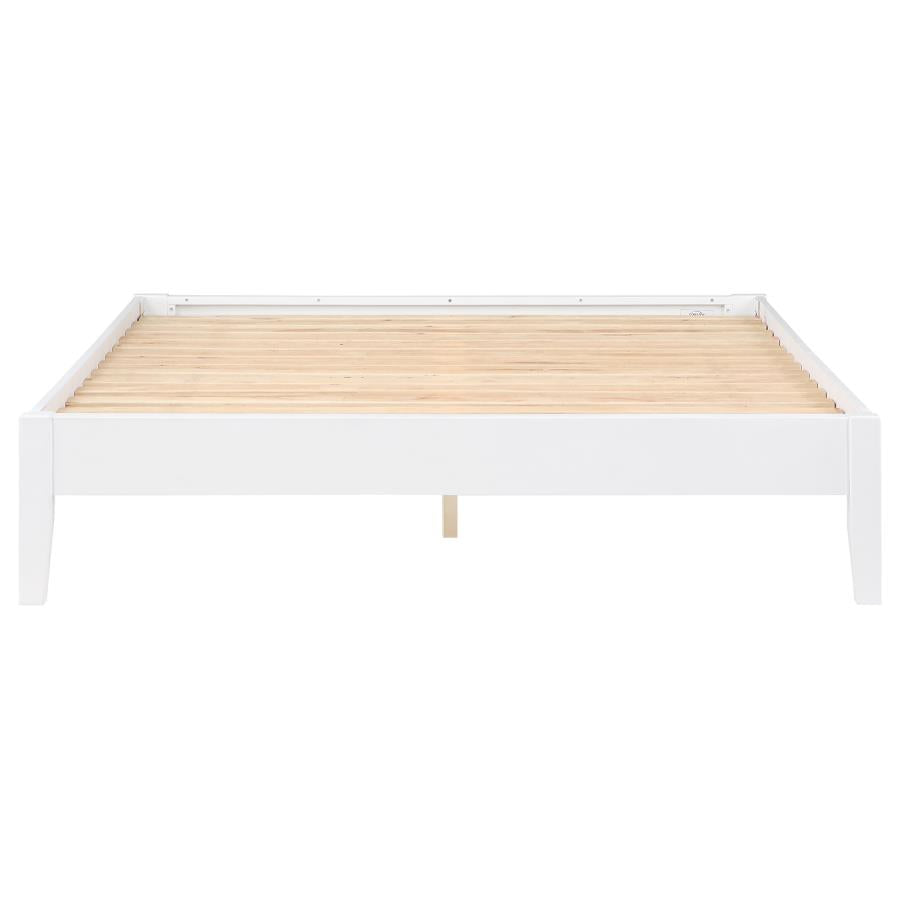 Hounslow White Eastern King Bed - MyWaynesHome #