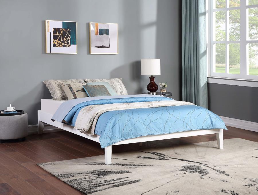 Hounslow White California King Bed - MyWaynesHome #