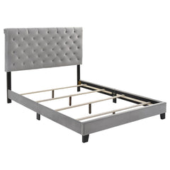 Warner Grey Eastern King Bed - MyWaynesHome #