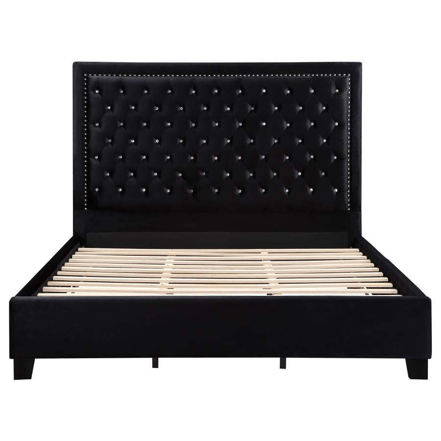 Hailey Black California King Bed - MyWaynesHome #